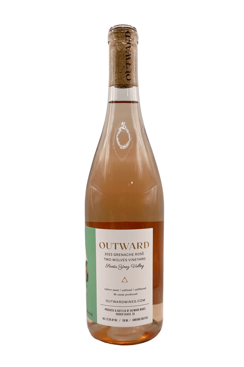 2023 Two Wolves Vineyard Grenache Rosé Outward Wines